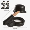 Bier Flaschen Helm Set 5er Kunststoff Flaschenaufsatz Party Produktbild-Vorschau 7