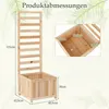 COSTWAY Květináč s mřížkou, květináč pro popínavé rostliny, Náhled obrázku produktu 3