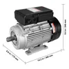 VEVOR 1,5 kW elektromotor 1400 ot/min, AC 220240 V 9,85 A, Náhled obrázku produktu 8