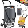 KESSER® Einkaufstrolley mit Kühlfach ideal für Stufen 56L Produktbild-Vorschau 1
