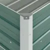 vidaXL Zahradní zvýšený záhon z pozinkované oceli 100x40x45 Náhled obrázku produktu 6