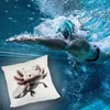 Kuschelkissen Axolotl fluffig weich Unterwasser-Motiv Produktbild-Vorschau 5