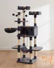 FEANDREA Kratzbaum, XXL Katzenbaum, 164 cm, rauchgrau Produktbild-Vorschau 4