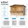 TIMBELA M150A: Quiosco de venta multifuncional para jardín, Vista previa de la imagen del producto 7