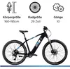 Zündapp Z808 E Bike Mountainbike 29 Zoll dunkelblau Produktbild-Vorschau 3