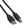ROLINE USB 2.0 Kabel, Typ A-B, schwarz, 4,5 m Produktbild-Vorschau 3
