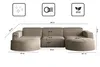 Kaiser Möbel Ecksofa, Sofa U form, Couch U form MODENA U Produktbild-Vorschau 4