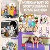 HECKBO Worek sportowy z motywem kucyka dla dziewczynek | Podgląd zdjęcia produktu 6