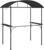 Gazebo barbecue con ripiani, antracite, 220X115X230 Cm, Anteprima dell’immagine prodotto 5