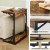 MODFU C-förmiger Klapptisch 1er-Set,Schreibtisch mit Produktbild-Vorschau 4