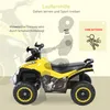 HOMCOM Rutschauto Kinder Tretauto mit Füßen rutschen Licht Produktbild-Vorschau 6
