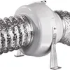 Blauberg - Vysokotlaký trubkový ventilátor - šedý - Ø 100 Náhled obrázku produktu 2