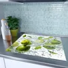 Spritzschutz Herdabdeckplatte Schneidebrett aus Glas Produktbild-Vorschau 2