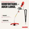 HECHT 1299 Freischneider Elektro | 38 cm Schnittkreis | mit Produktbild-Vorschau 10
