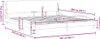 vidaXL Cadre de lit "Dover" rose 200x200 cm velours Voir les images du produit 8