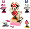Disney Minnie Dresses Drevená sada magnetov Náhľad obrázku produktu 2