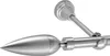Gardinenstange Edelstahl Look, Metall, Durchmesser 16mm, Produktbild-Vorschau 1
