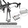 fahrrad-vordergabel halter – 2er-set aus aluminium, silber, Produktbild-Vorschau 3