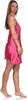 Damen kurzes Satin Negligé Nachtkleid Reizwäsche mit Produktbild-Vorschau 3