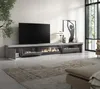 TV-Schrank, Lowboard, 368x35x45cm, Elektrokamin XXL, Produktbild-Vorschau 3