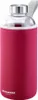 Westmark Trinkflasche Viva aus Glas 1 l, mit Cover, rot, Produktbild-Vorschau 1
