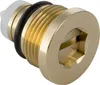 A close-up studio shot of a plumbing valve spindle. Produktbild-Vorschau