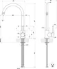 Gessi 20570, Standardowy, Chrom, Metal, Uchwyt, Pojedyńczy, Podgląd zdjęcia produktu 2