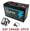 24V 150Ah Lithium-Ionen-Akku - 18650 Batteriepack - Produktbild-Vorschau 1