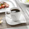 Opulent Tafelservice – 12 Personen – 60-teilig – Marmorlook Produktbild-Vorschau 4