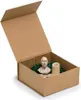 Coffret cadeau magnétique Kraft 200 x 200 x 90 mm Coffret Voir les images du produit 1