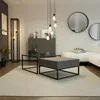 A modern living room with furniture and decor. Produktbild-Vorschau