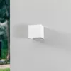 Lindby LED-Außenwandleuchte Nivar, eckig, weiß, 10 cm, IP54 Produktbild-Vorschau 4