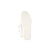 The sole of a white and beige winter boot is shown against a white background. Produktbild-Vorschau