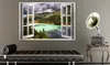 Modernes Wandbild Fensterblick 120x80 - 1 Teile Bilder Produktbild-Vorschau 2