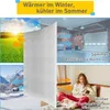 Faziango Alu-Luftpolsterfolie Dämmfolie Thermofolie Produktbild-Vorschau 5