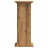 vidaXL Pflanzenständer Artisan-Eiche 33x33x80 cm Produktbild-Vorschau 3