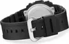 Close-up view of the back of a black Casio G-Shock watch band and buckle. Produktbild-Vorschau