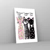 Bilder auf glas - Einteilig - Katzen Blumen Tiere - Produktbild-Vorschau 4