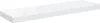 vidaXL Schweberegale 2 Stk. Hochglanz-Weiß 80x23,5x3,8 cm Produktbild-Vorschau 6