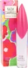 A perfume bottle and its box, both featuring a floral design. Voir les images du produit
