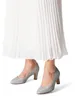 Tamaris Damen Pumps Party Glitzer elegant Blockabsatz Produktbild-Vorschau 7