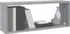 vidaXL Cube Shelves 6 ks. Grey Sonoma 60x15x23 cm výrobek Náhled obrázku produktu 7