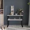 Regal Vicco Sherry Weiß 20 x 65 cm mit 3 Ablagefächern, Produktbild-Vorschau 3