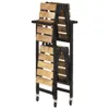 vidaXL Wózek kuchenny 87x36x81 cm lite drewno mango Podgląd zdjęcia produktu 4