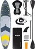 A collection of stand-up paddleboard accessories laid out on a white background. Náhled obrázku produktu