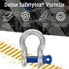 Safetytex Hochfester Schäkel geschweift 4,75 t Produktbild-Vorschau 6