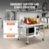 Edelstahl-Arbeitstisch Zubereitungstisch 762x914mm Produktbild-Vorschau 3