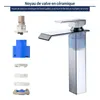 Homelody Wasserhahn Bad Wasserfall + Chrom Universal Produktbild-Vorschau 8