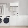 vidaXL Šatní skříň bílá 70x32,5x35 cm výrobek ze dřeva Náhled obrázku produktu 2
