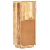 vidaXL Highboard 45x32x110 cm Raues Mangoholz Produktbild-Vorschau 3